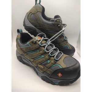 Merrell Composite Toe Hiking‎ Boots Women's Size 10.5 M Gorpcore Boots Moab Work